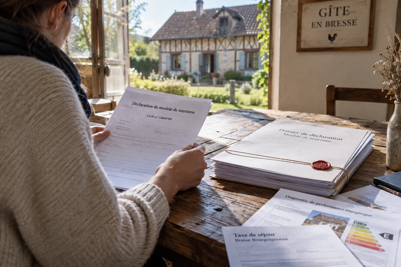 Déclaration en mairie : le dossier qui a sauvé un gîte bressan