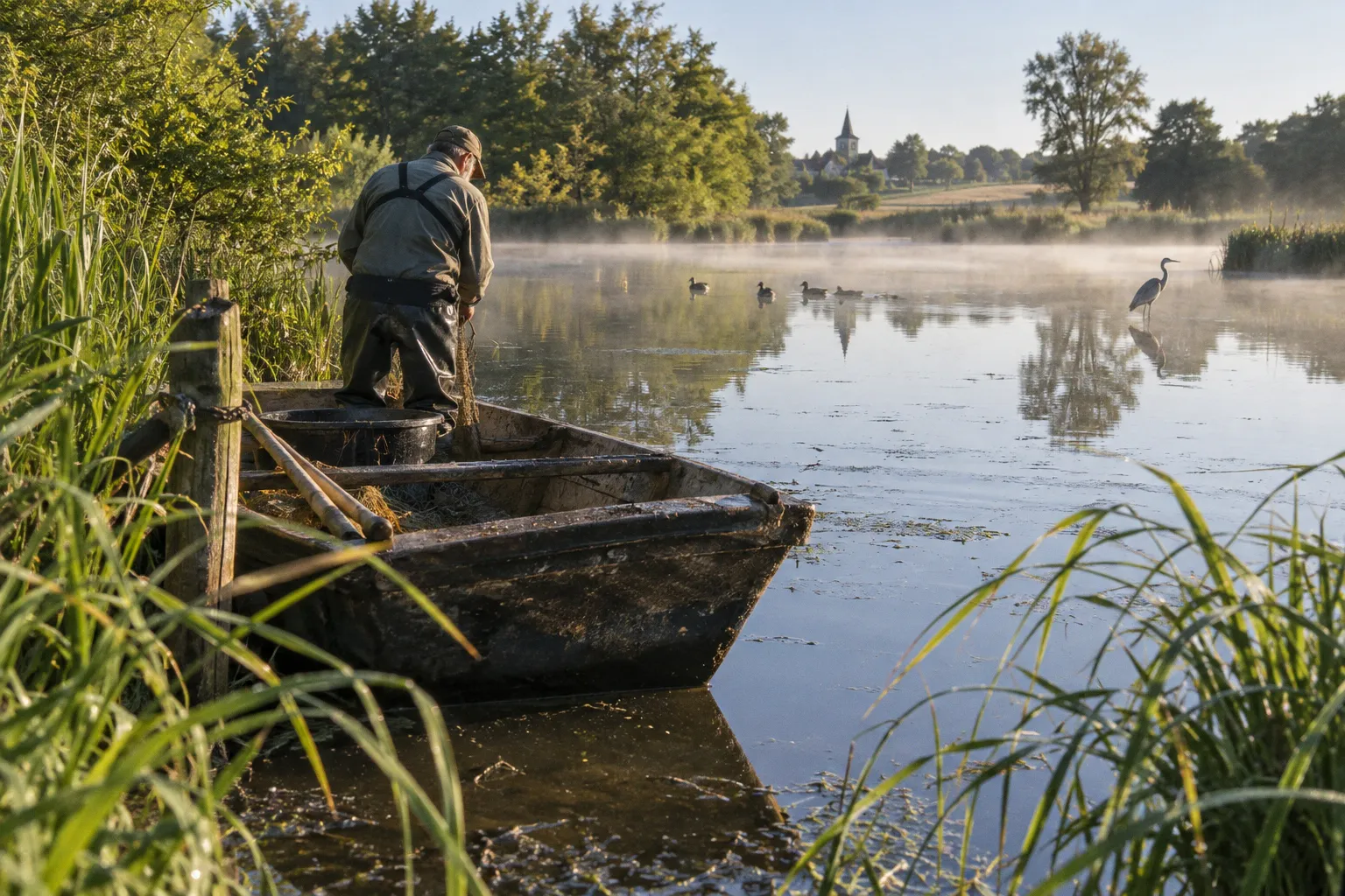 Écosystème des étangs de la Bresse : les rouages d'une nature vivante