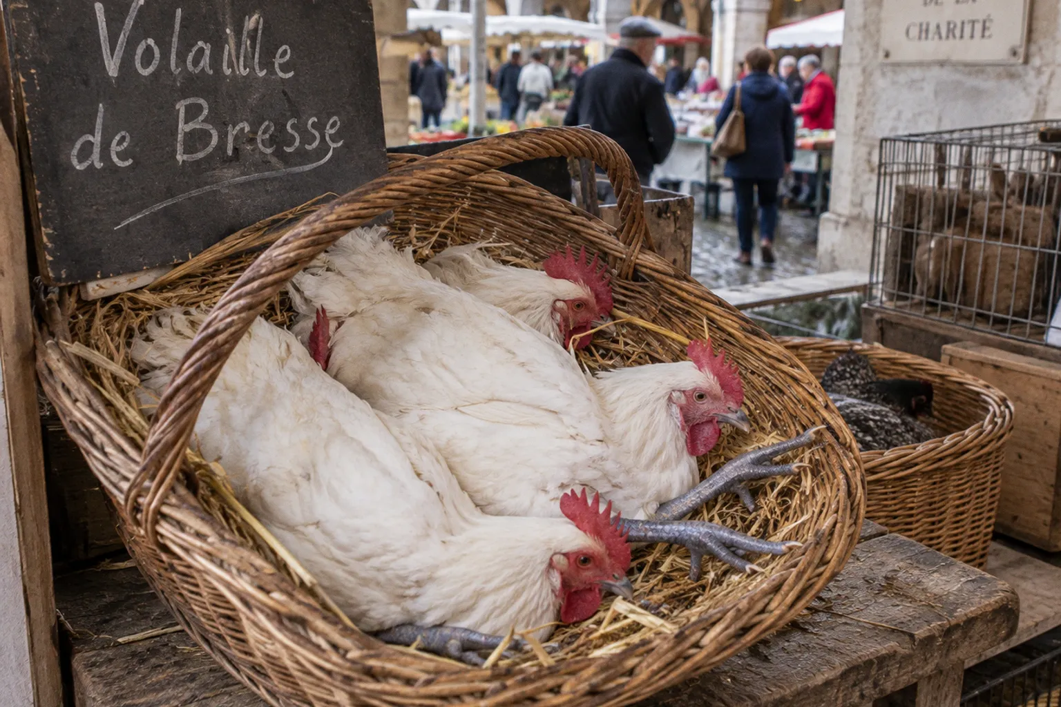 Marché de Louhans : récit au cœur de la volaille de Bresse