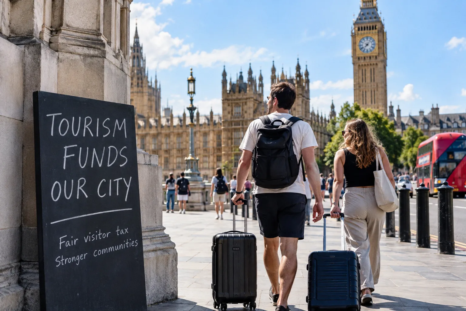 Taxe de séjour illimitée : le nouveau projet britannique qui inquiète le secteur touristique
