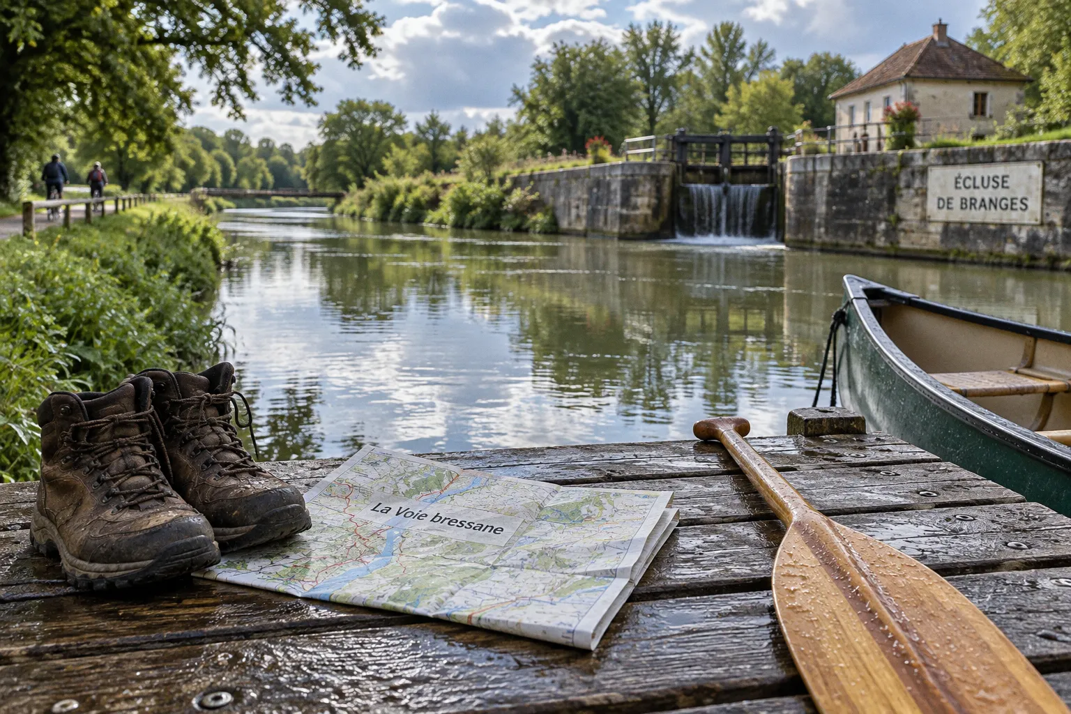 Voie verte ou canoë sur la Seille : que choisir ?